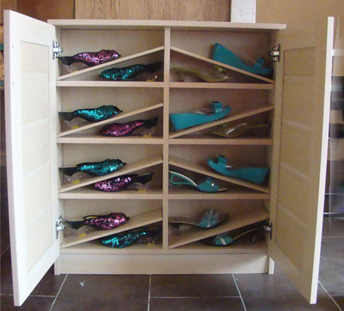 鞋柜巧妙設計圖片